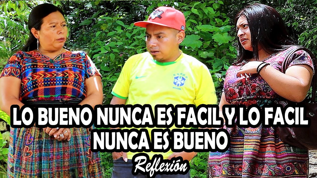 LO BUENO NUNCA ES FACIL Y LO FACIL NUNCA ES BUENO Reflexión