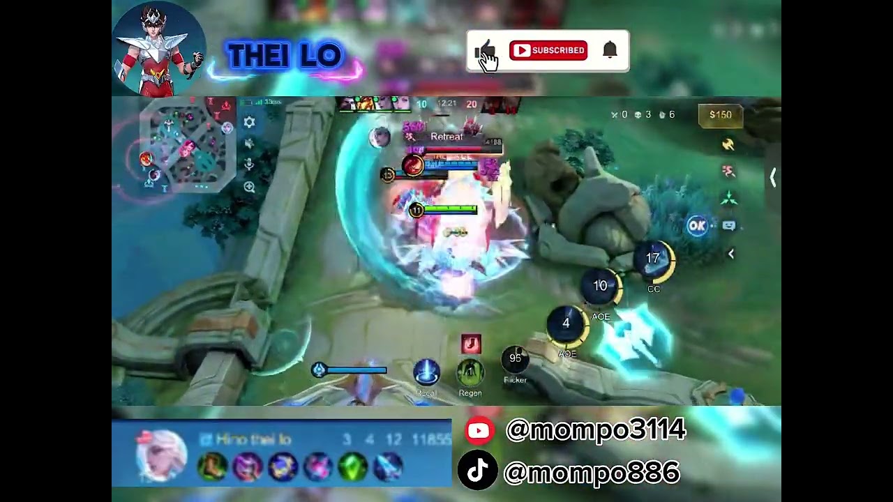 Mobile legends.  Aurora 😍😍
