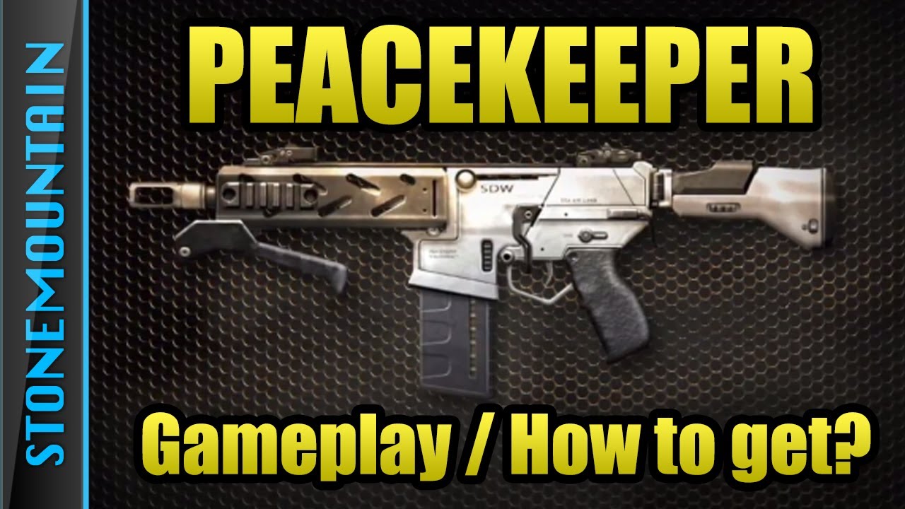 Black Ops 2: Обзор Peacekeeper, советы и характеристики | Как получить Peacekeeper | Геймплей на ...