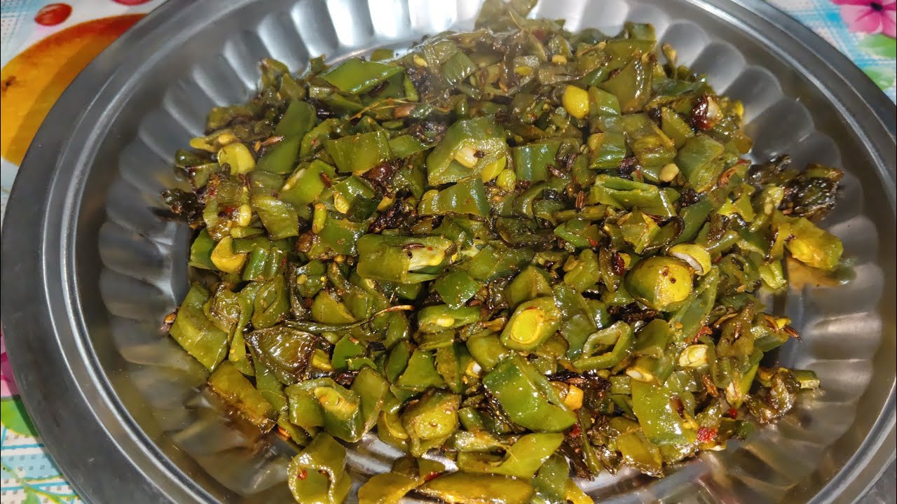 Tasty sem ki fali ki bhujiya Il स्वादिष्ट सेम की फली की भुजिया   ll ANITA'S INDIAN KITCHEN 