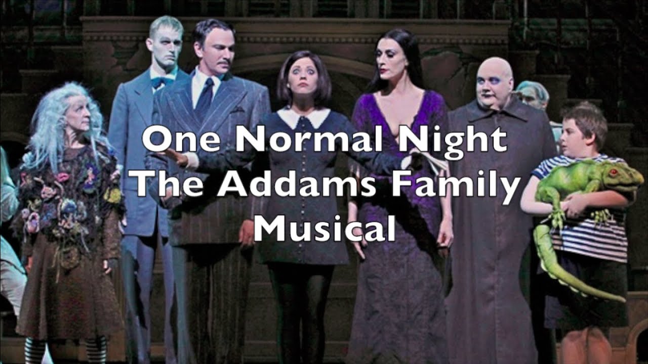 The Addams Family Musical - One Normal Night Lyrics