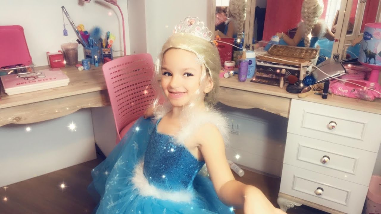 ELSA OLDUM ! KARLAR KRALİÇESİ ELSA OLDUM!
