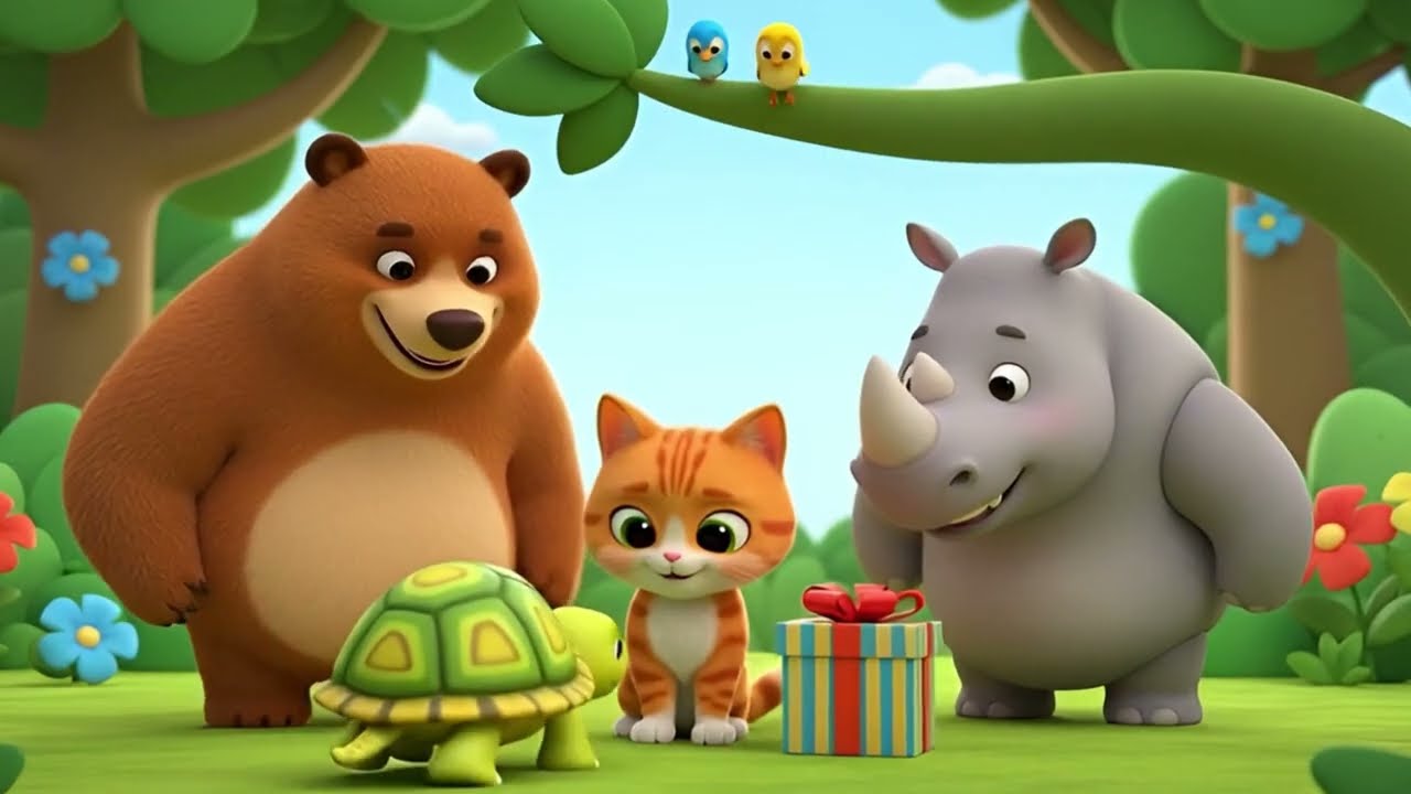 Kitty la Granjera – Rutina diaria 🐱🌾 | canción infantil | Dibujos animados para niños 🎵