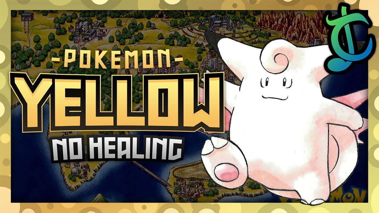 Насколько легко можно победить Pokemon Yellow, не исцеляясь?