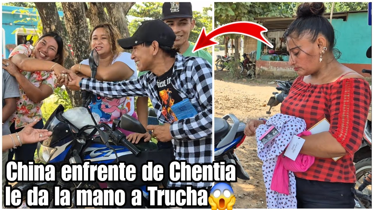 Hayy padre! Chentia hasta de cara cambio al ver a China saludar a Trucha|Se viene gran pleito😡