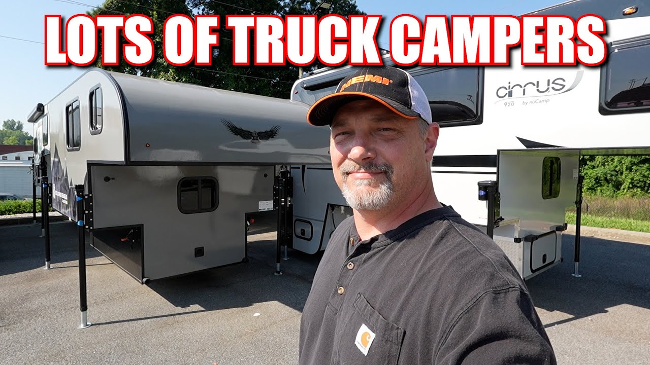 Truck Camper Tours / Cirrus 920, Lance 865, Modern Buggy, Soaring Eagle