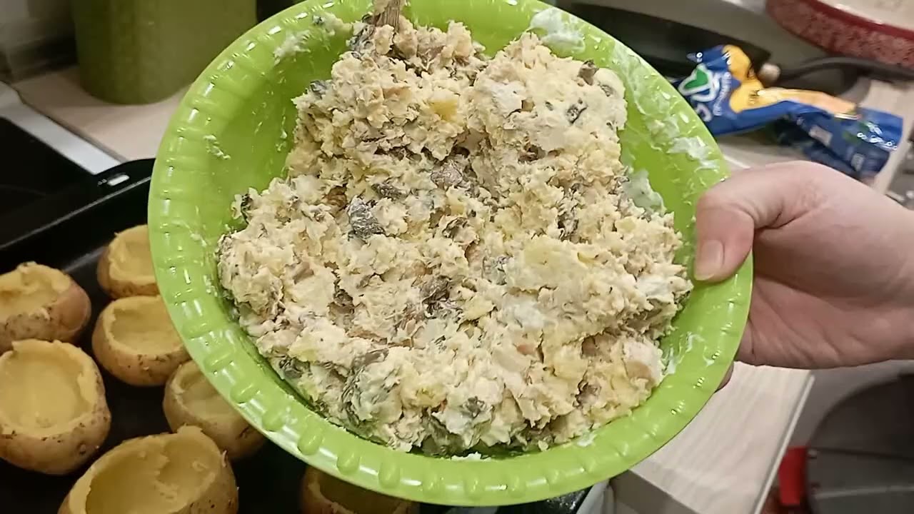 ФАРШИРОВАННАЯ КАРТОШКА и ЗАПЕКАНКА ИЗ КАРТОШКИ