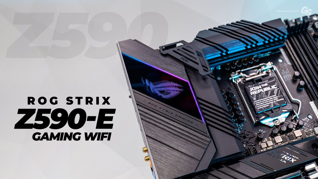 ASUS ROG STRIX Z590-E Gaming WIFI - First Look & Overview