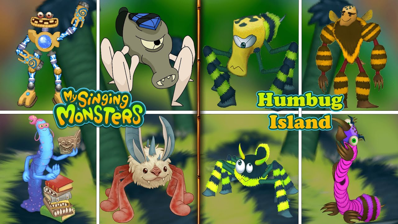 MonsterBox: ALL Humbug Island with Realistic Monster | My Singing Monsters Incredibox
