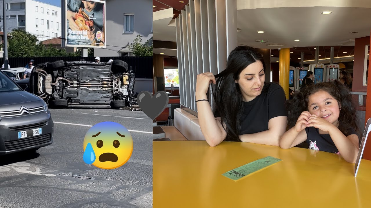 Սարսափելի ավտովթար😰Հիվանդ🤒Վախեցած😳