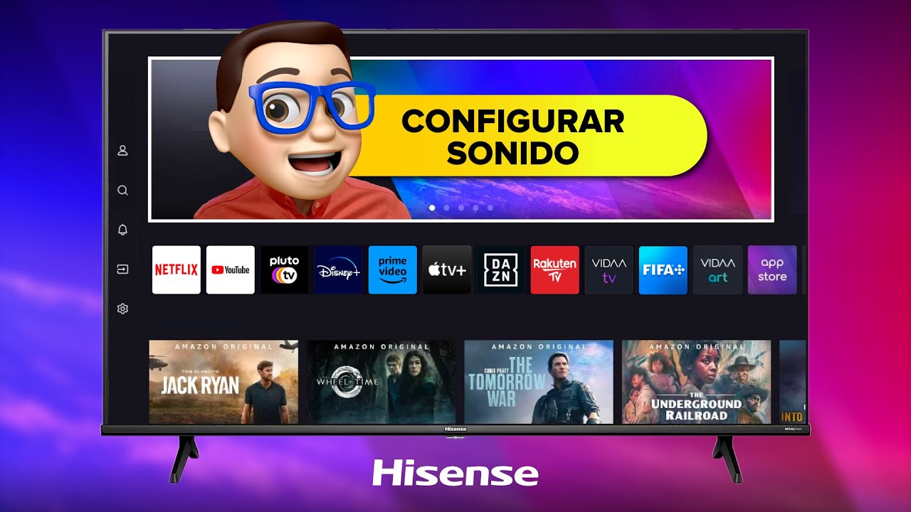 Cómo Configurar SONIDO Smart TV Hisense 🔈 | VIDAA OS 💜