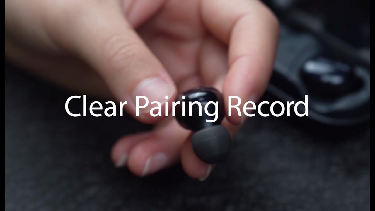 How to clear pairing in JadeAudio EW1?