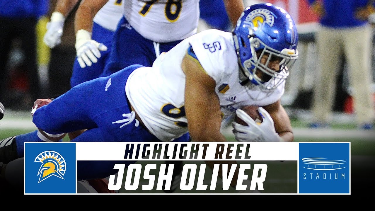 Josh Oliver San Jose State Football Highlights - 2018 Season | Stadium