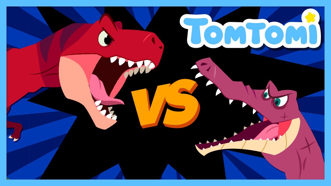 Der stärkste Fleischfresser-Dino ist da!🦖 | Dinosaurier Lieder | Kinderlieder | TOMTOMI auf Deutsch