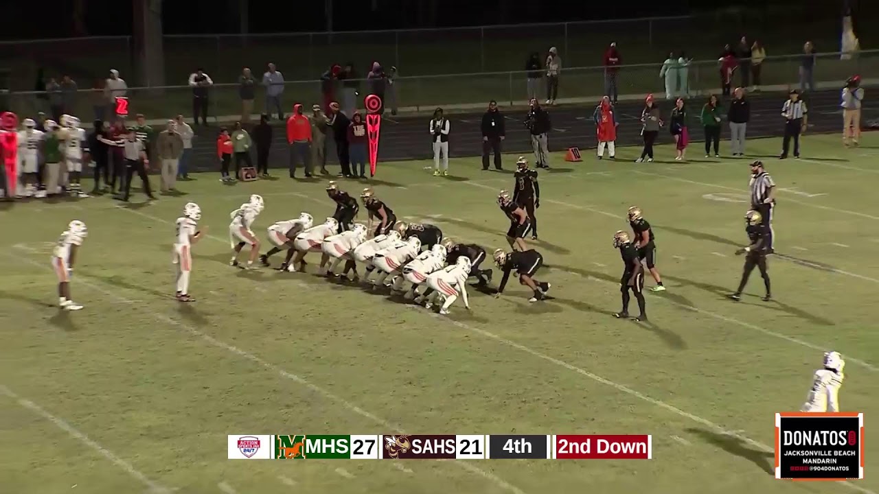 Mandarin at St. Augustine - Whataburger Game of the Week on Action Sports Jax