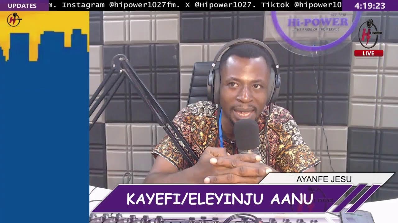 KAYEFI/ELEYINJU AANU PELU AYANFE JESU