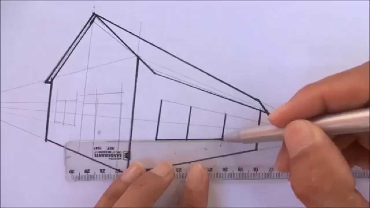 Como desenhar uma casa 3D