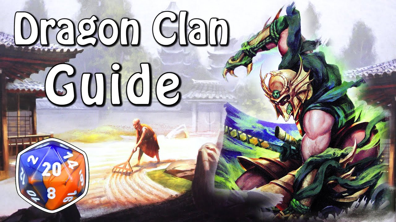 Who are the Dragon Clan? - Legend of the Five Rings RPG
