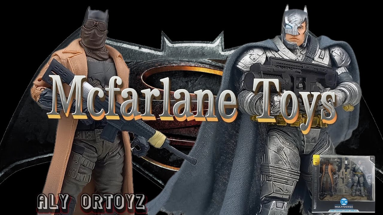 Reseña Batman Pesadilla & Batman Armor Suit | Mcfarlane Toys | Dc Multiverse