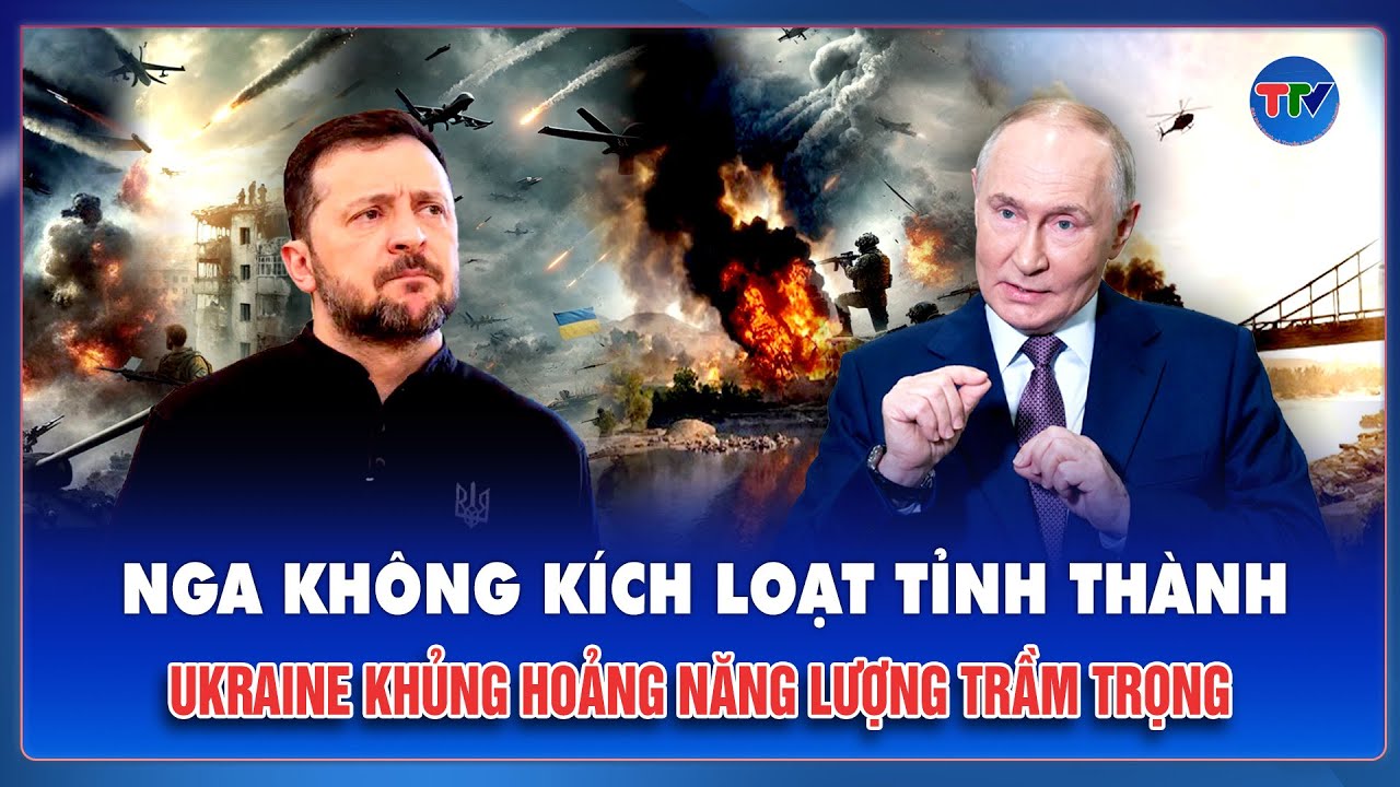 Thời sự Quốc tế trưa 24/1: Nga không kích loạt tỉnh thành, Ukraine khủng hoảng năng lượng trầm trọng