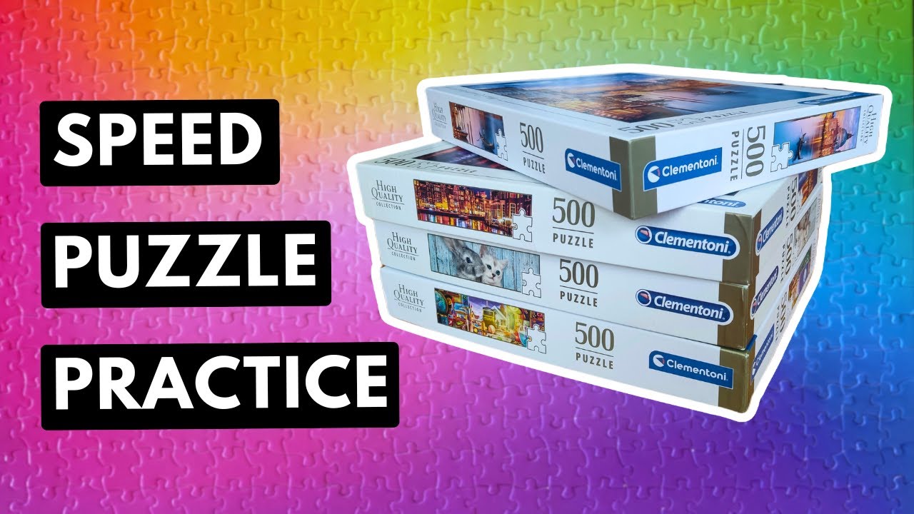 Clementoni Speed ​​Puzzle Practice!