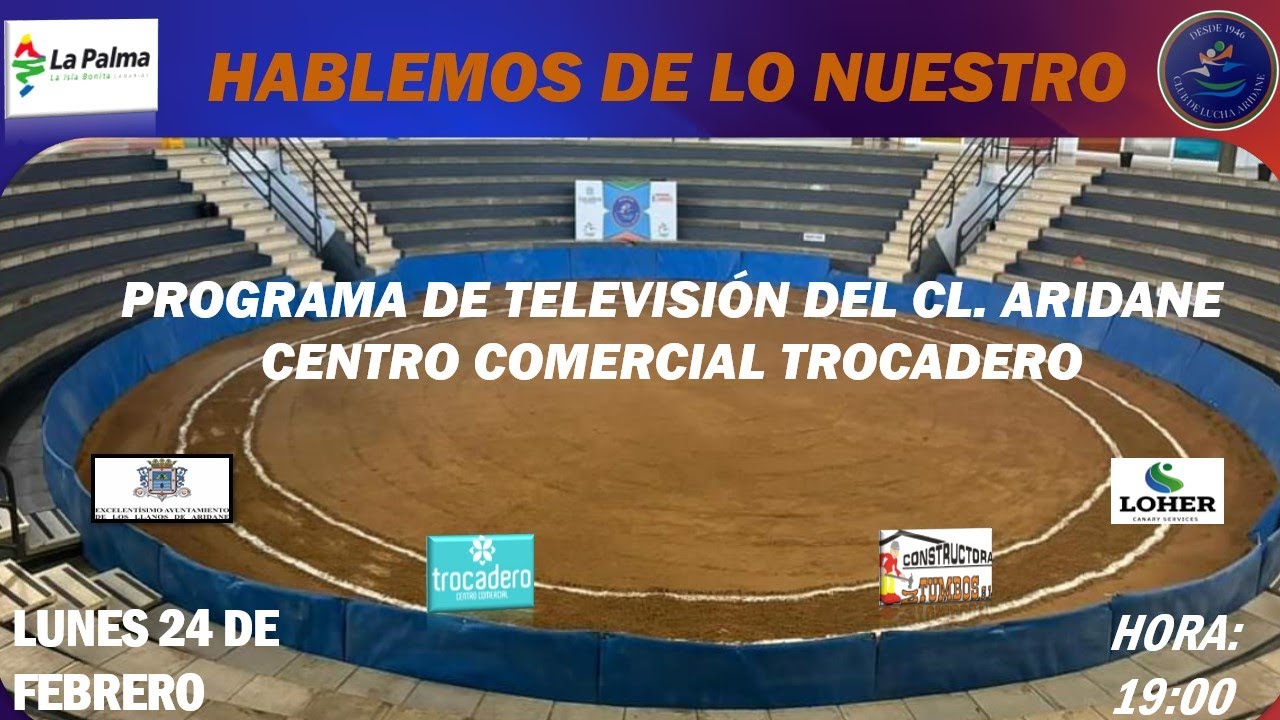 DIRECTO |24 - 02 - 25 PROGRAMA DEL CL. ARIDANE CENTRO COMERCIAL TROCADERO 