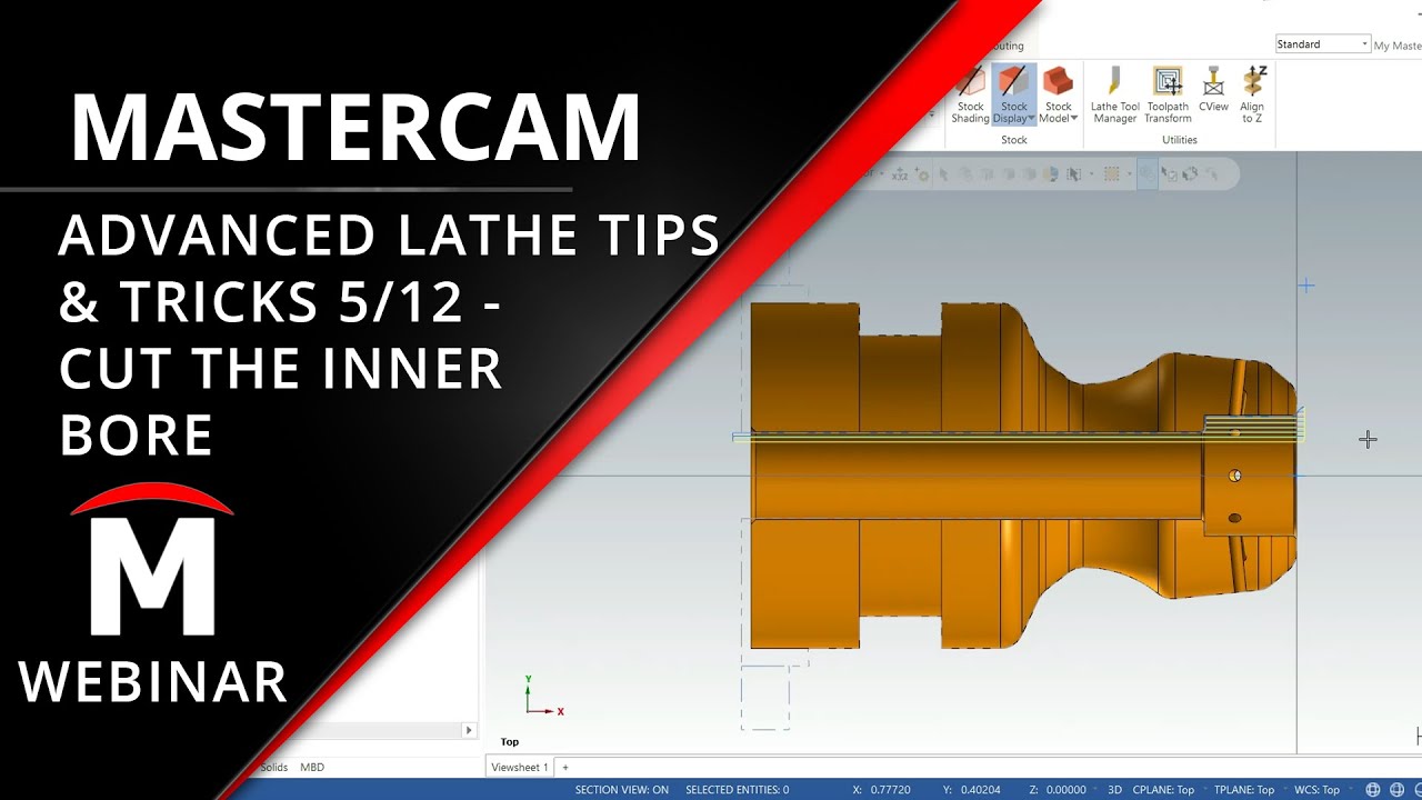 Rough and Finish the Bore ID - Advanced Lathe Tips and Tricks 5/12