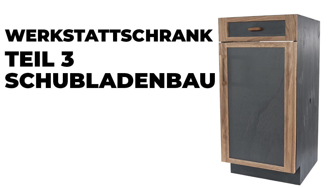 Kreg Korpusbau Werkstattschrank | Teil 3 & Finish