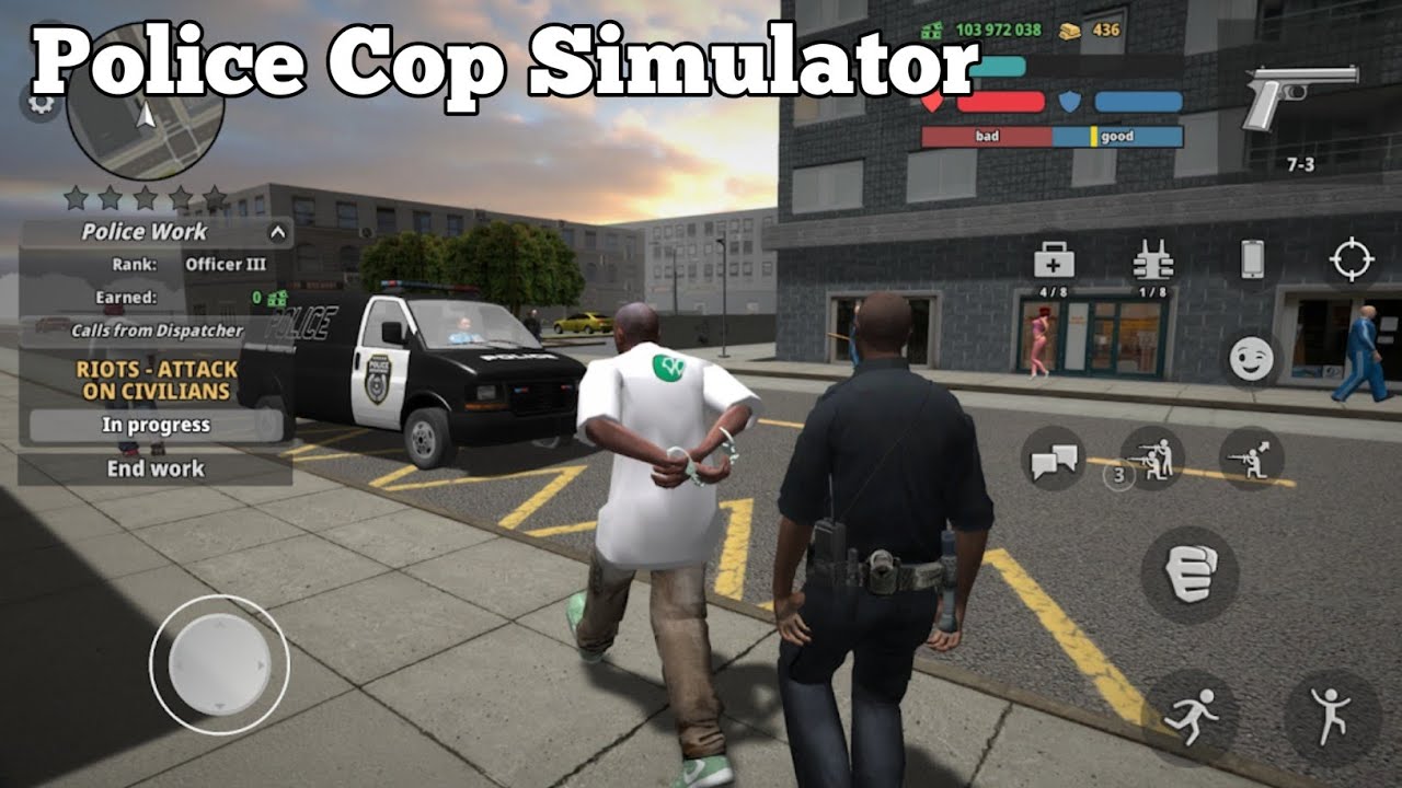 Police Cop Simulator Gang War - Story Mode Gameplay Walkthrough Part 1 (Android iOS)
