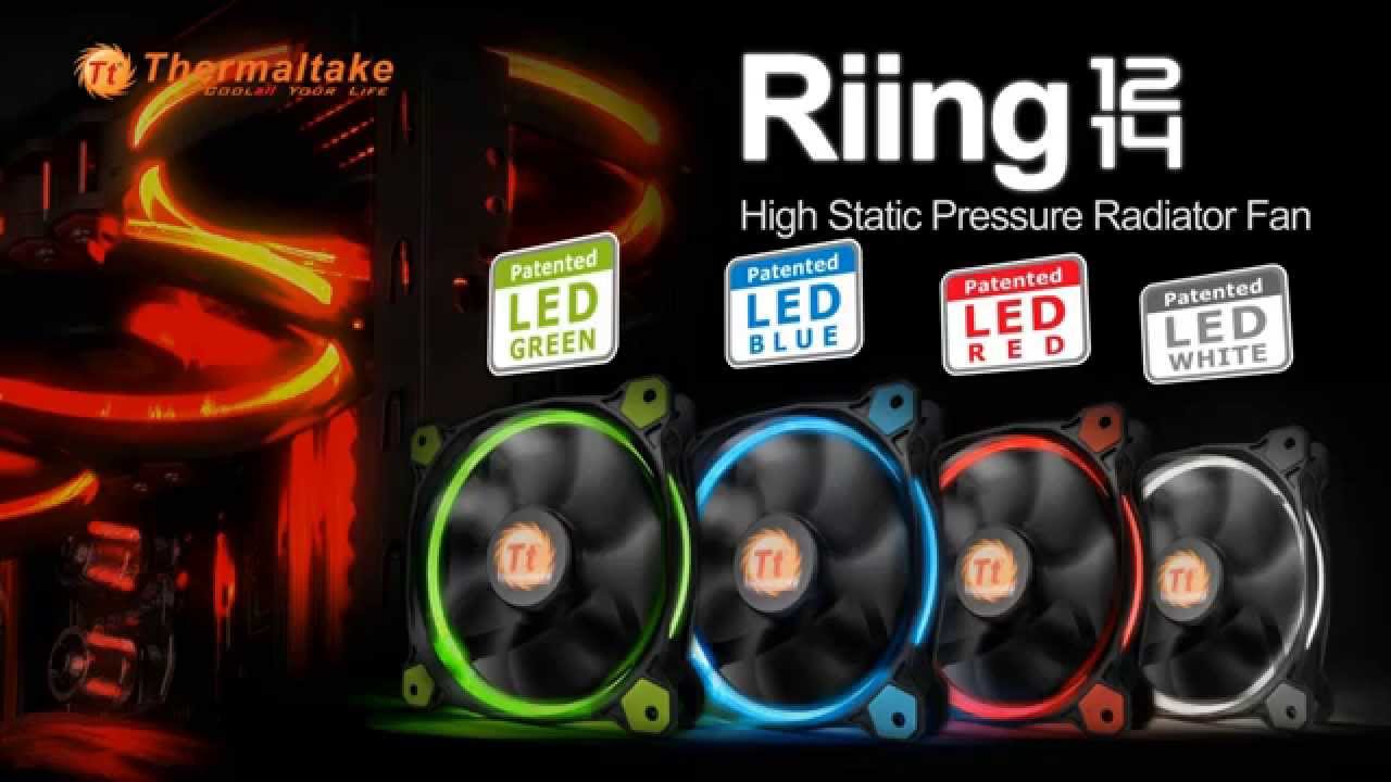 Thermaltake Riing Fan Product Animation