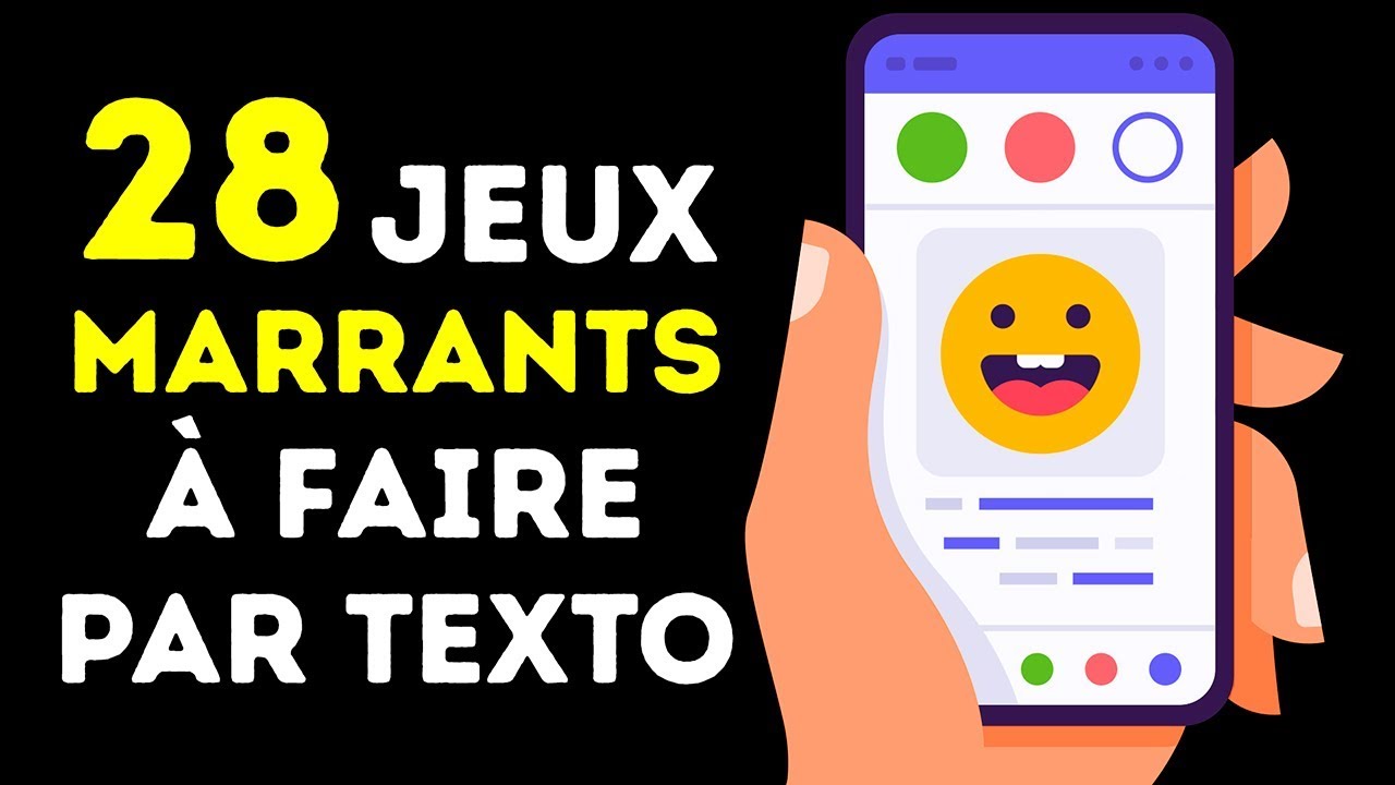 28 Jeux De Textos Marrants Pour Découvrir La Vérité Sur Tes Amis