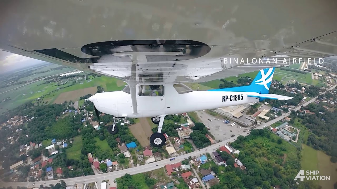 Flight Training at WCC Binalonan Airfield - Cessna 152