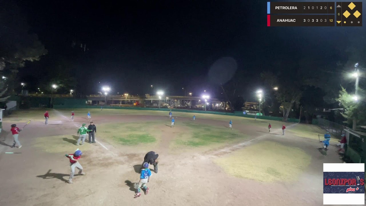 SEMIFINAL  AIJB - TELMEX. CATEGORIA 11-12
PETROLERA VS ANAHUAC