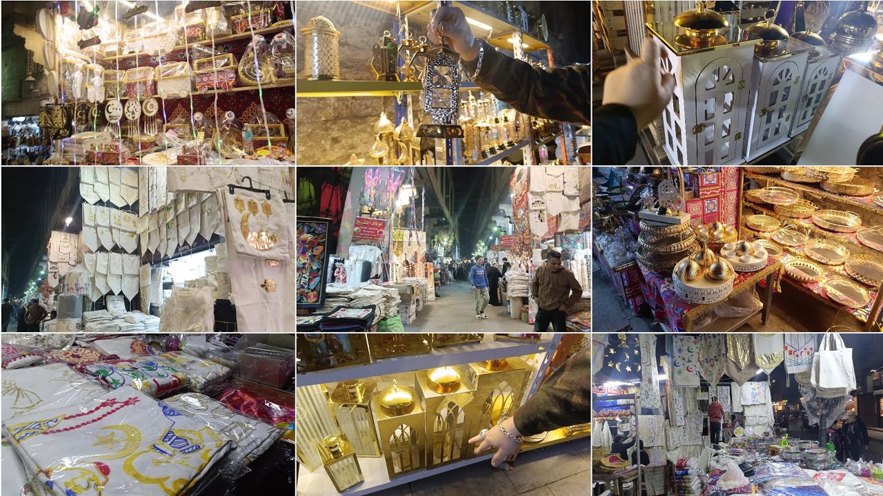 جوله في اجمل مكان حي الخياميه 🕌زينه رمضان2026 الجديده نزلت بالاسعار والأماكن🌛⭐