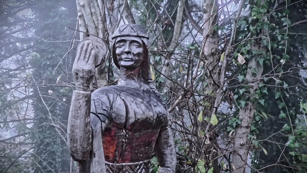 Die Burgruine der Geroldseck in Lahr 