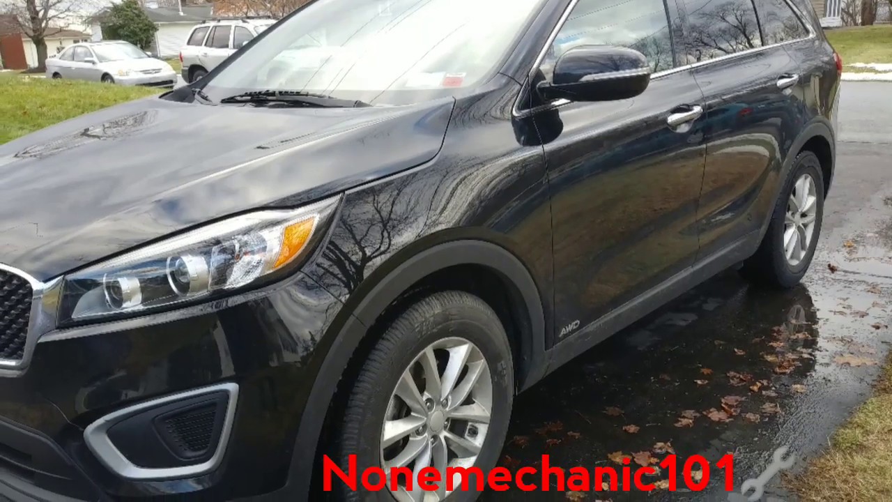 2017 Kia Sorento Front Brake Pads Replacement