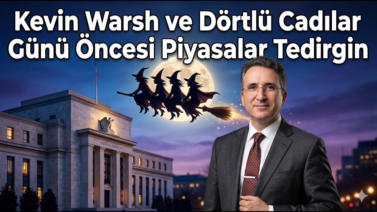 Kevin Warsh ve D&ouml;rtl&uuml; Cadılar G&uuml;n&uuml; &Ouml;ncesi Piyasalar Tedirgin