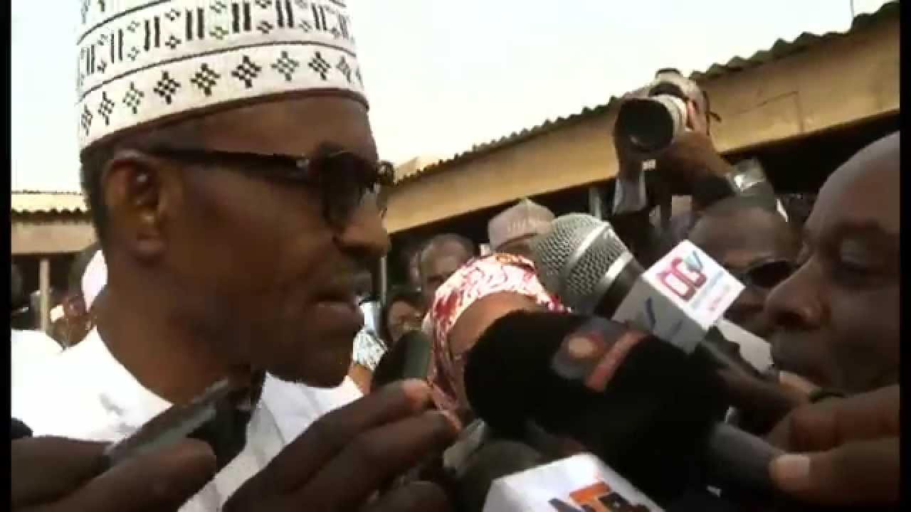 General Buhari says the voting process has been in 'order'