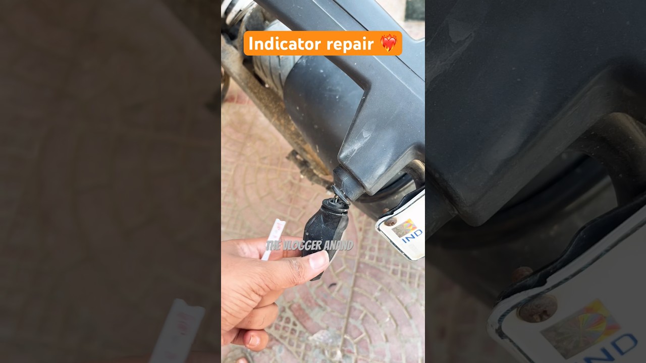 KTM indicator repair ❤️&zwj;🔥 || In just 5￼ ₹ 🔥🔥||#ktm