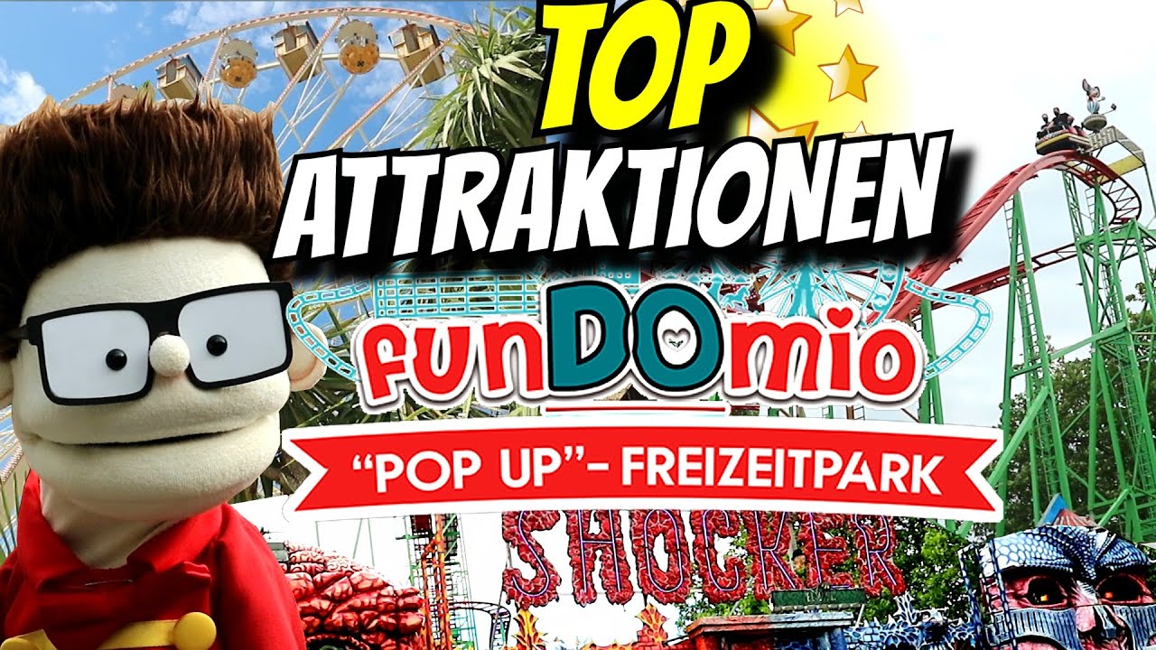 Die besten Attraktionen im FUNDOMIO - Mit Flitzikus