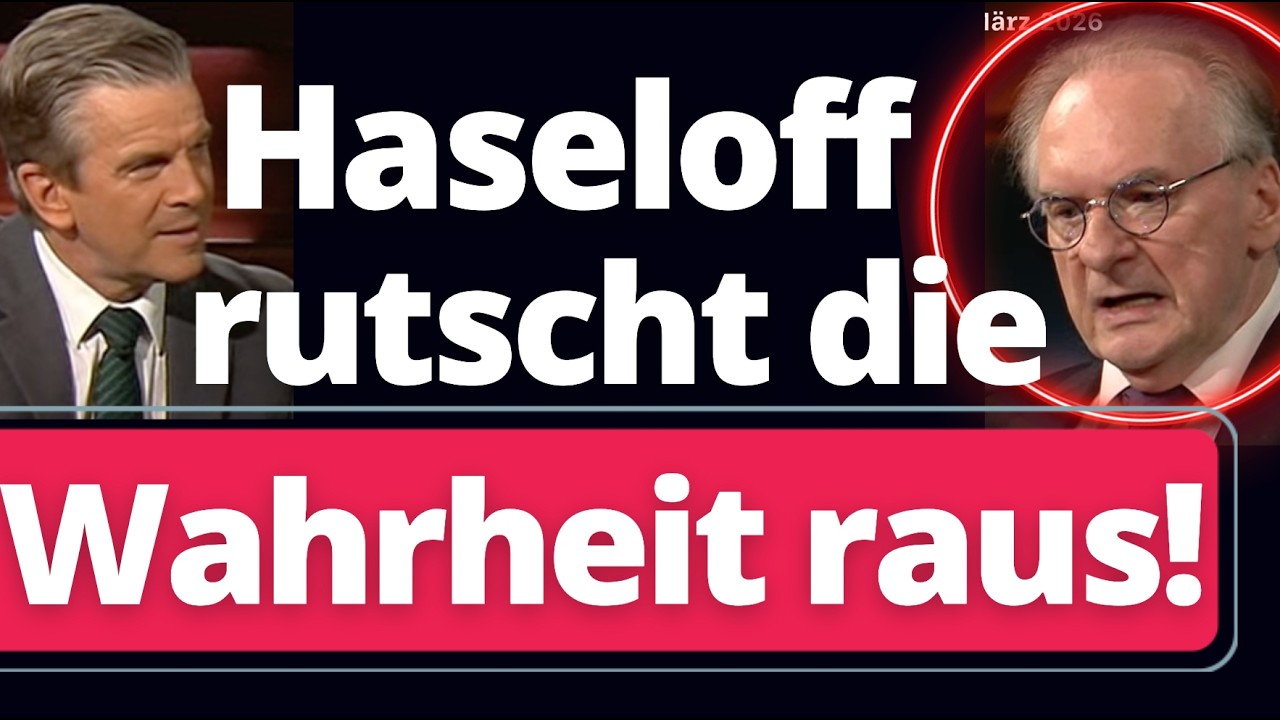 Haseloff rutscht bei Lanz die Wahrheit raus! (Unfassbar)
