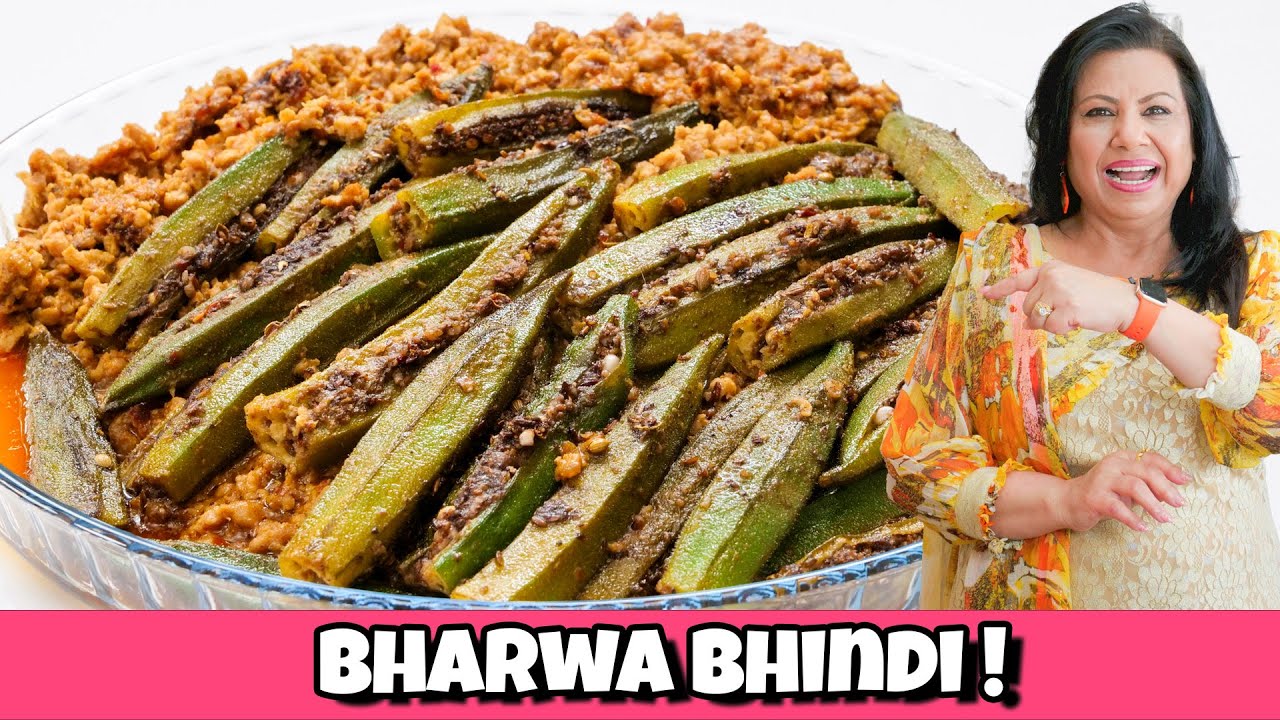 Bharwa Bhindi with Keema Recipe in Urdu Hindi - RKK