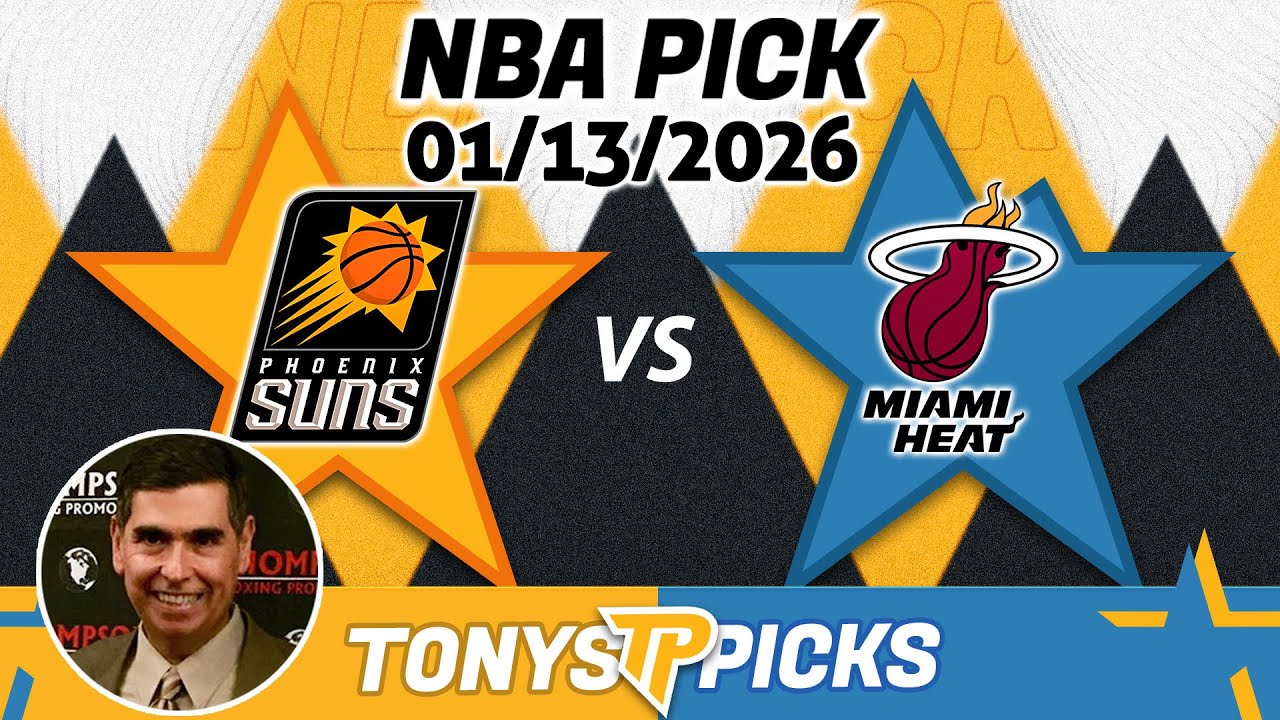 Phoenix Suns vs Miami Heat Pick 1/13/26 NBA Pick Prediction