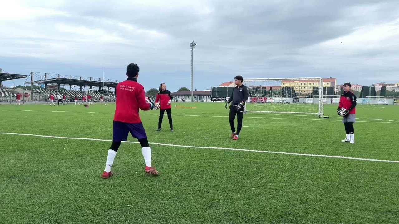 Maç Öncesi Kaleci Isınması (Goalkeeper Warm Up) Menteşe Yıldız Spor - Ayvalıkgücü U-14 