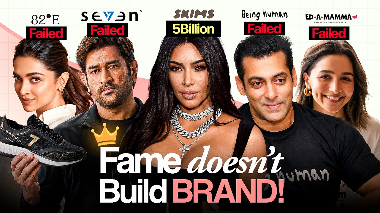 Why 98% of Indian CELEBRITY BRANDS Are DYING | SHOCKING TRUTH