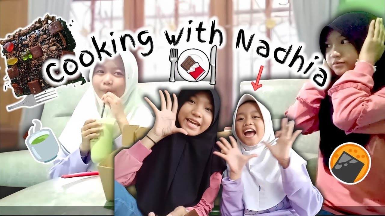 Daur ulang COKLAT w/ nadhiaa?!!🍫🍽️ [ZahRama Channel]