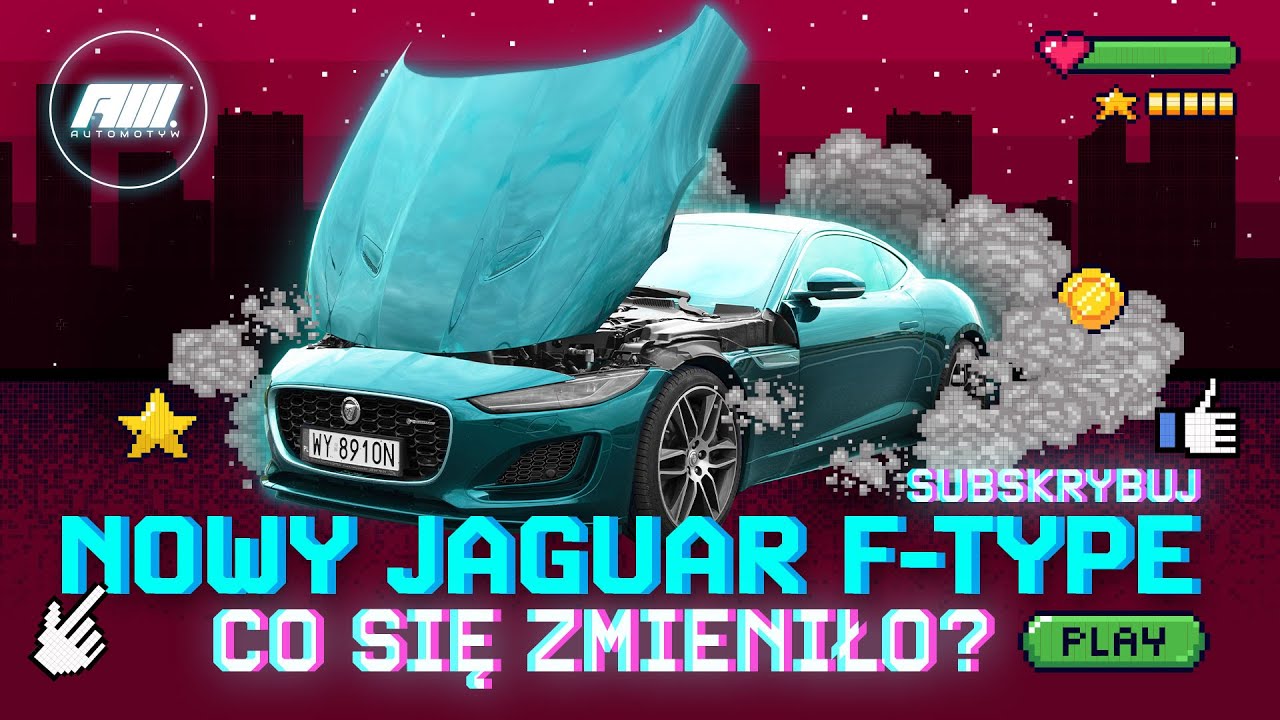 Kochasz dźwięk V8-ki? Musisz to zobaczyć. Nowy Jaguar F-Type wciąż ma benzynowe V8 pod maską!