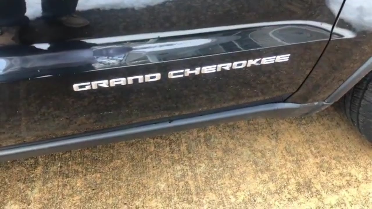 Jeep Grand Cherokee cabin air filter replacement