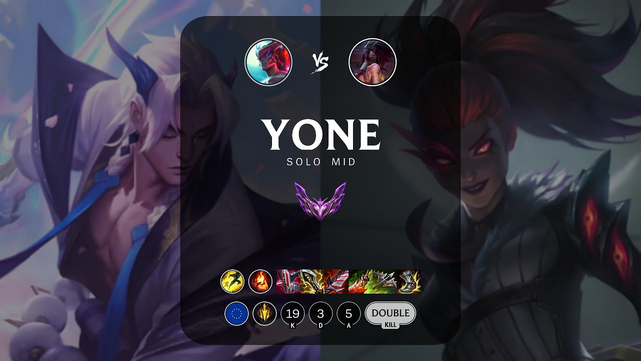 Yone Mid vs Akali - EUW Master Patch 13.1