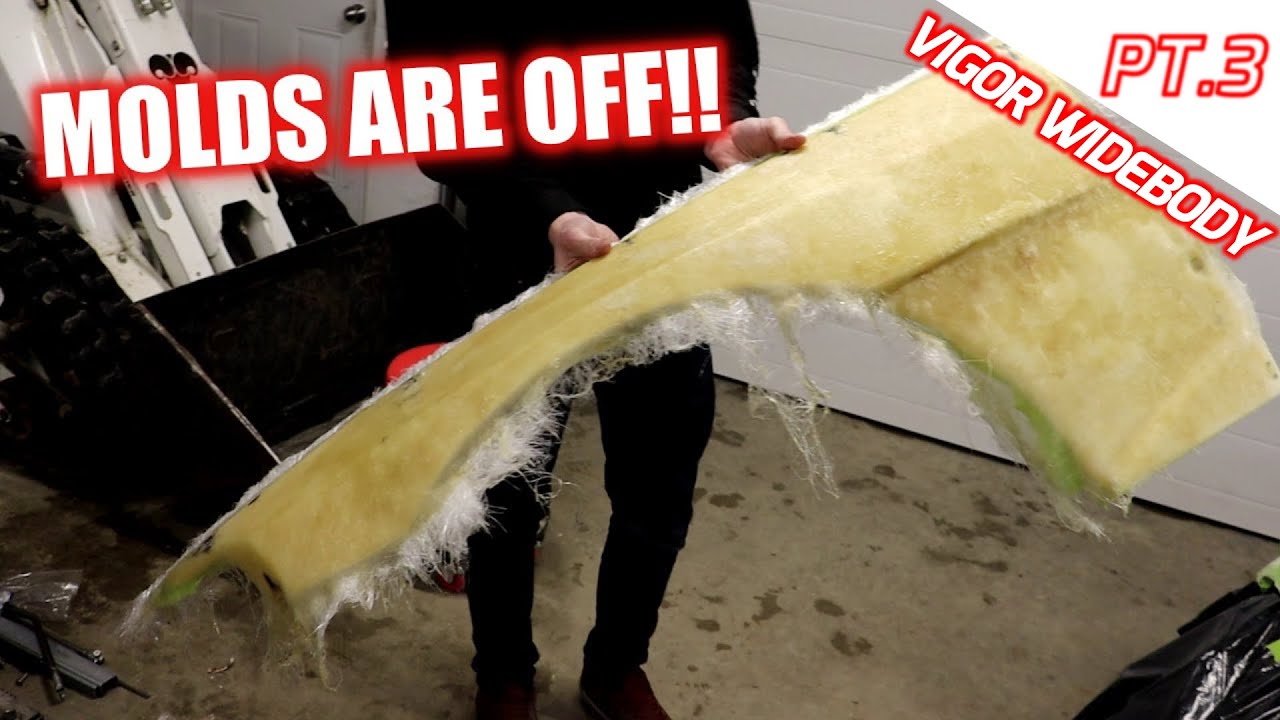 Custom DIY Widebody Part 3 - Making Fiberglass Molds
